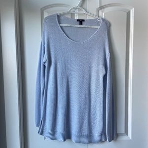 GAP | Lightblue scoop neck knit sweater